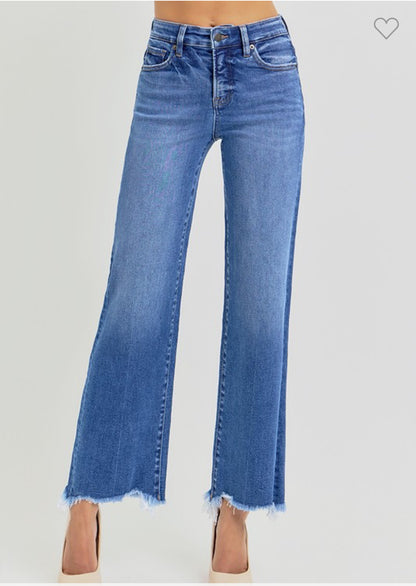 The Tinley High Rise Straight Leg Jeans