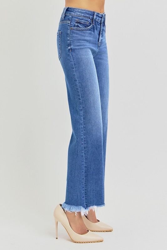 The Tinley High Rise Straight Leg Jeans