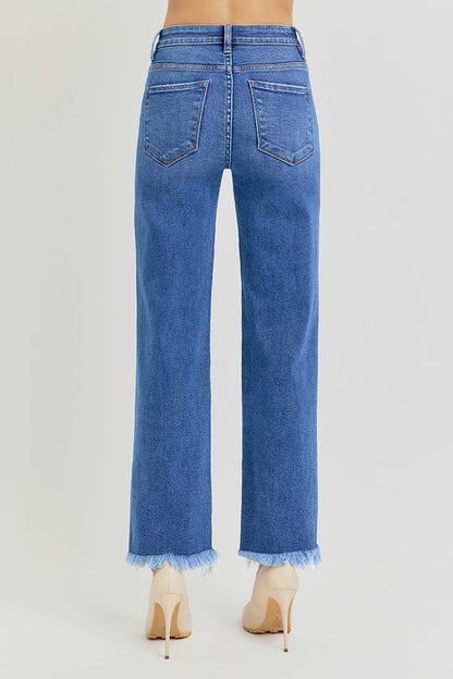 The Tinley High Rise Straight Leg Jeans