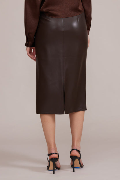 The Foster Faux Leather Skirt