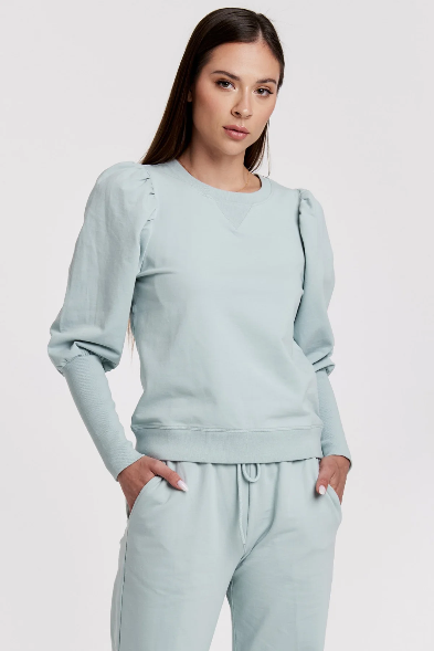 The Lucy Mini Puff Sleeve Sweatshirt