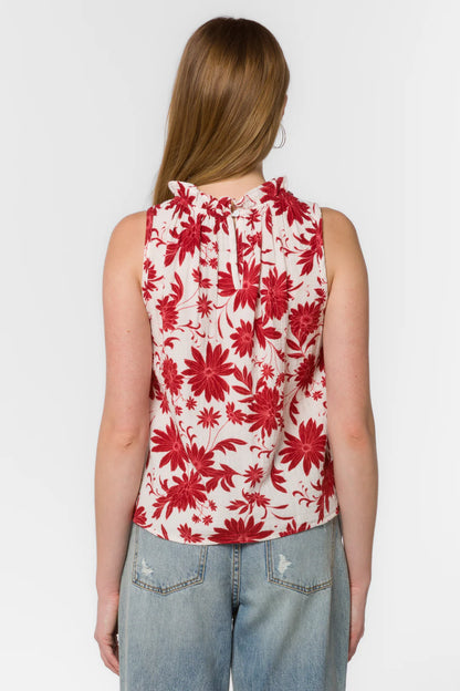 The Valerie Floral Top